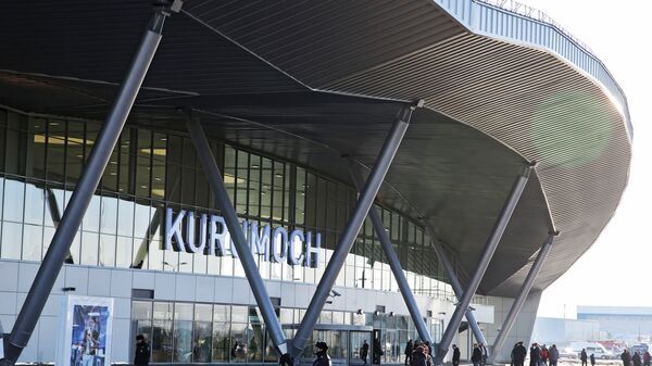 Новый пассажирский терминал международного аэропорта Курумоч в Самаре