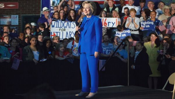 Кандидат в президенты США от Демократической партии Хиллари Клинтон. Архивное фото