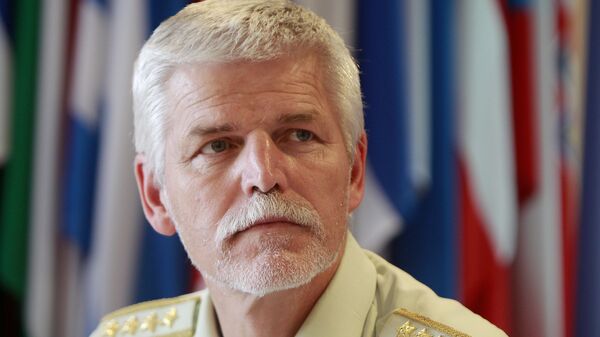Генерал чешской армии Петр Павел, глава Военного комитета НАТО. Архивное фото
