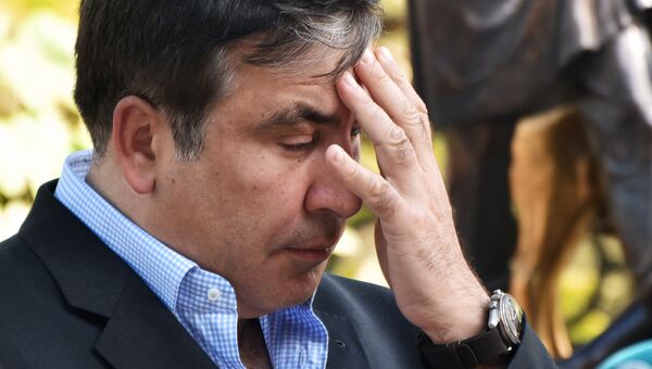Губернатор Одесской области Михаил Саакашвили.Архивное фото