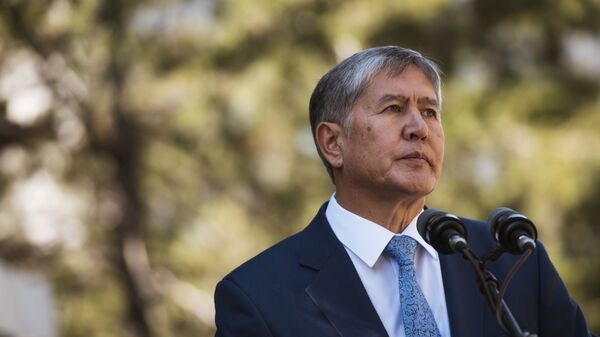 Президент Киргизии Алмазбек Атамбаев.Архивное фото