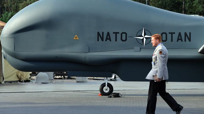 Беспилотный летательный аппарат НАТО. Архивное фото