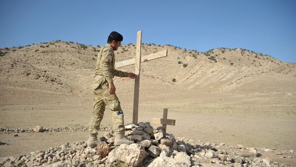 Курдские христиане, воюющие против ИГ. Архивное фото