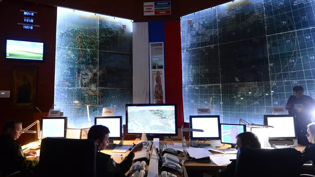 Командный пункт зенитных ракетных дивизионов Минобороны