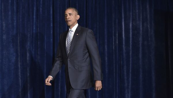Президент США Барак Обама на самиите НАТО в Варшаве. 8 июля 2016
