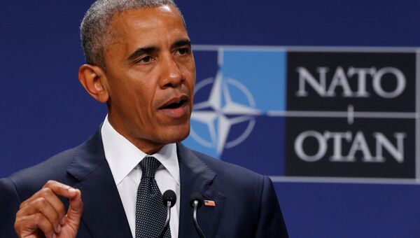 Президент США Барак Обама на самиите НАТО в Варшаве