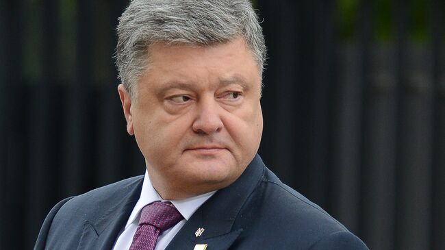 Президент Украины Петр Порошенко. Архивное фото