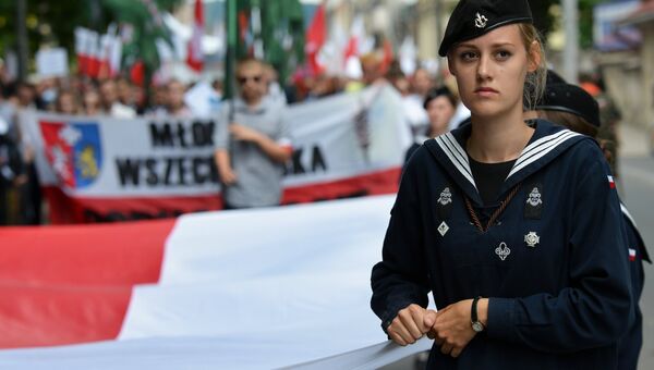 Марш памяти жертв Волынской резни в Польше. Архивное фото