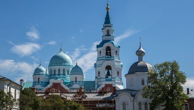 Собор Преображения Господня Валаамского Спасо-Преображенского монастыря. Архивное фото