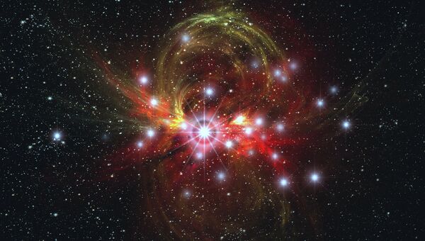 Сверхновая звезда. Архивное фото