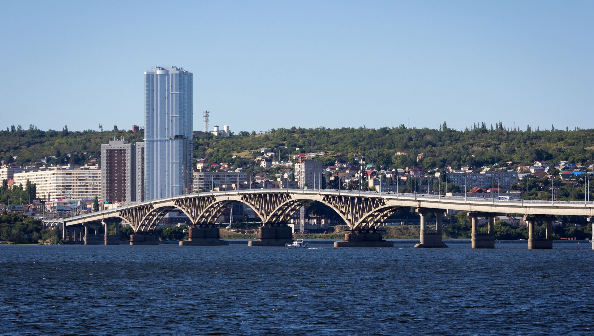 мост через саратов энгельс