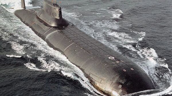 Российская подводная лодка проекта 941 Акула. Архивное фото