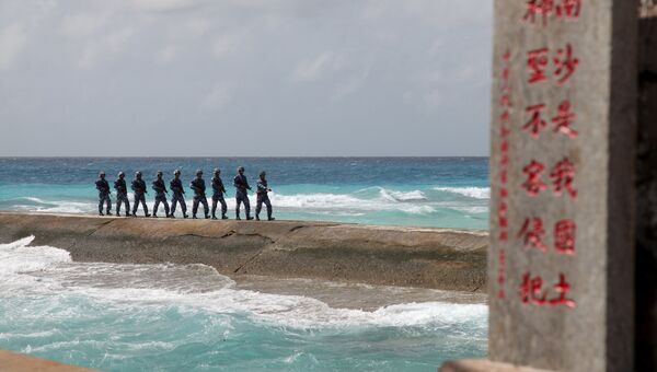 Народно-освободительной армии Китая на архипелаге Спратли в Южно-Китайском море