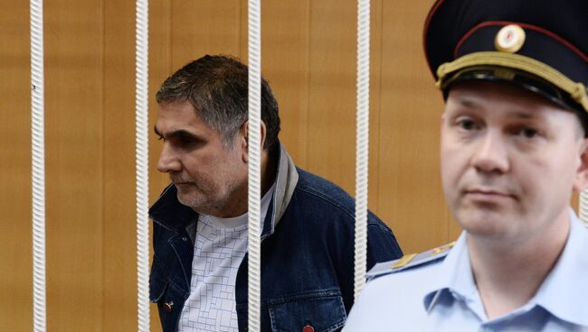Рассмотрение ходатайства следствия об аресте Захария Калашова в Тверском суде