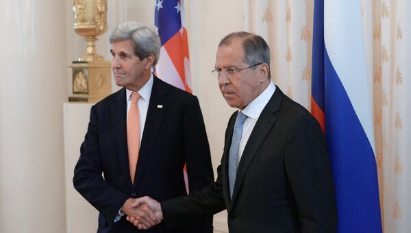 Встреча главы МИД РФ С. Лаврова с Госсекретарем США Дж.Керри. Архивное фото