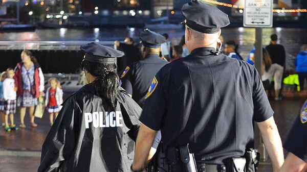 Полицейские в Балтиморе