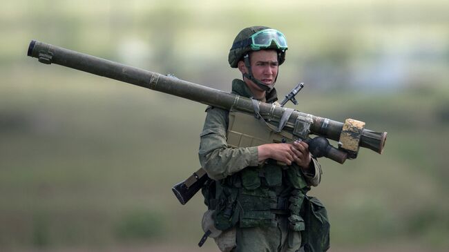 Военнослужащий в Армении. Архивное фото