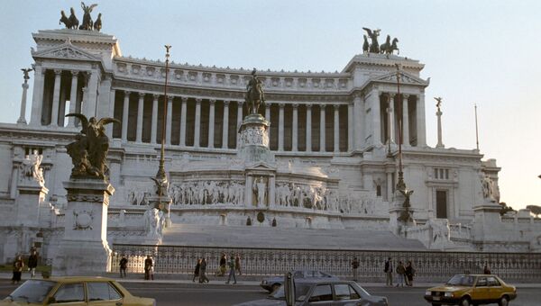 Памятник королю Виктору Эммануилу II. Рим, Италия