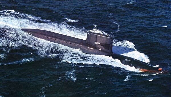 Подводная лодка USS George Washington(SSBN-598). Архивное фото