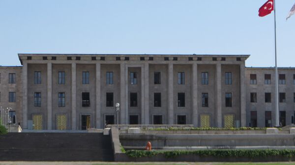 Здание парламента Турции. Архивное фото