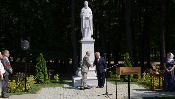 Памятник Сергию Радонежскому открыт в Рязанской области