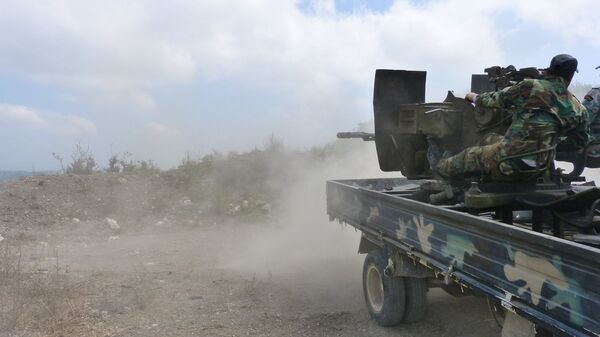Вооружённые силы Сирии ведут боевые действия