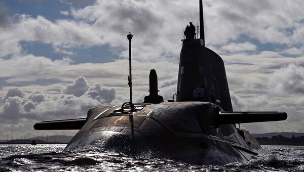Британская атомная подводная лодка Ambush. Архивное фото.