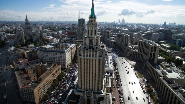 Гостиница Hilton Moscow Leningradskaya Hotel в Москве. Архивное фото