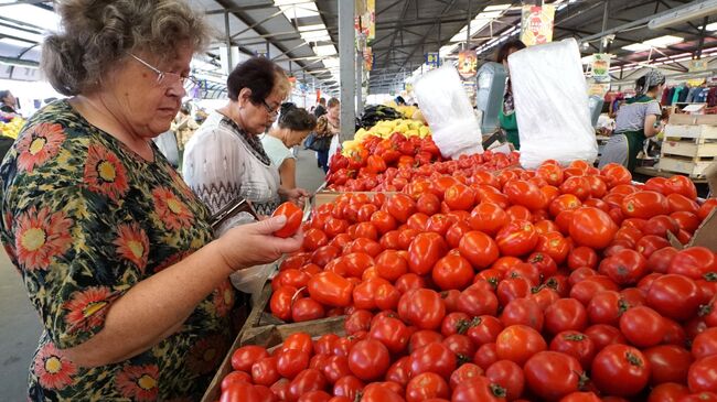 Продовольственный рынок. Архивное фото