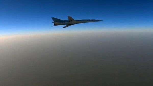 Дальний бомбардировщик ВКС РФ Ту-22м3. Архивное фото