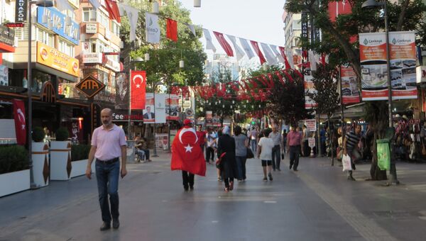 Обстановка в Анкаре после мятежа. Архивное фото