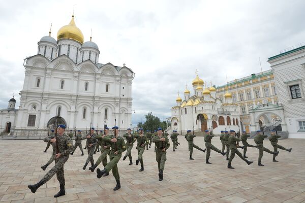 Повседневная форма президентского полка