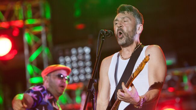 Лидер группы Ленинград. Архивное фото