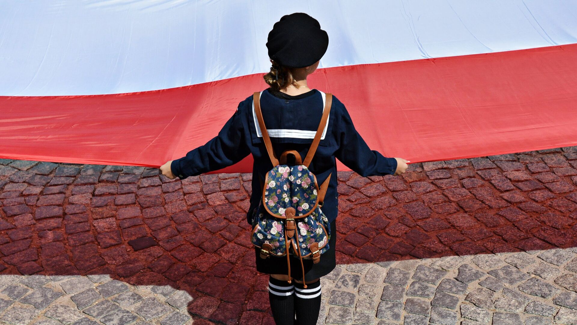 Участница марша памяти жертв Волынской резни в Пшемышле. 10 июля 2016 года - РИА Новости, 1920, 15.11.2022