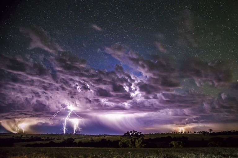 Снимок Stormy Stars фотографа Stephen Humpleb на конкурсе фотографий ночного неба 2016 CWAS AstroFest The David Malin Awards