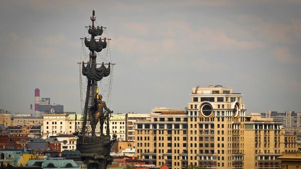 Памятник Петру I в Москве. Архивное фото