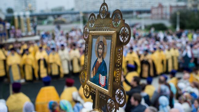 Крестный ход в честь 300-летия Омска