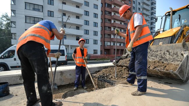 Реконструкция Щелковского шоссе, архивное фото