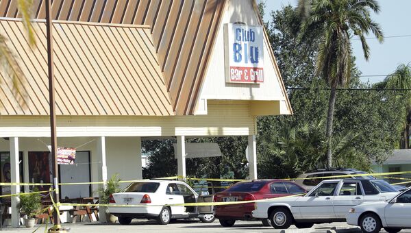 Клуб Club Blu в городе Форт Майерс, в котором произошла стрельба. 25 июля 2016