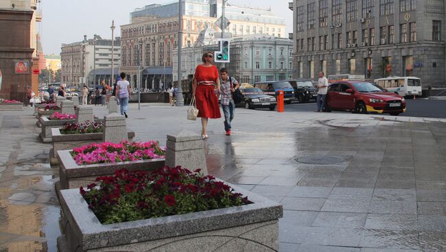 Тверскую улицу открыли после благоустройства. Архивное фото