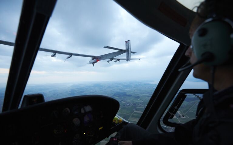 Самолет на солнечный батареях Solar Impulse 2