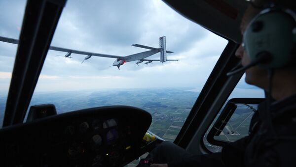 Самолет на солнечный батареях Solar Impulse 2