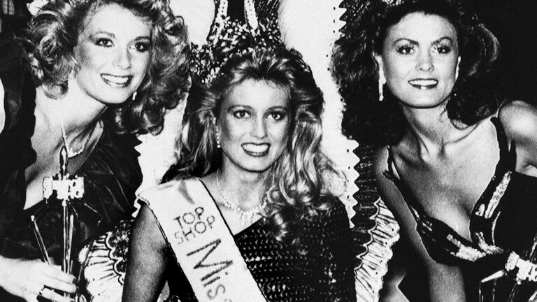 Победительница конкурса Мисс Мира Хольмфридур Карлсдоттир из Исландии, 1985 год