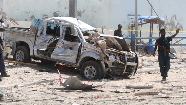 Взрыв в столице Сомали — Могадишо. 26 июля 2016