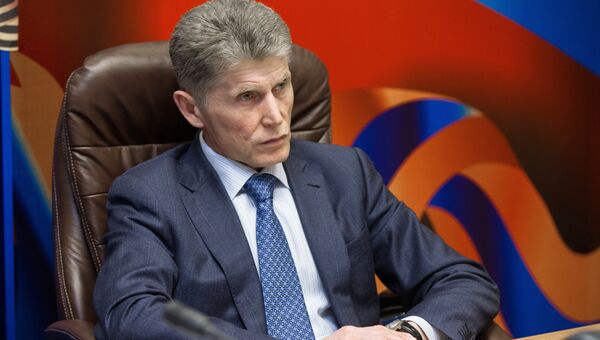 Временно исполняющий обязанности губернатора Сахалинской области Олег Кожемяко