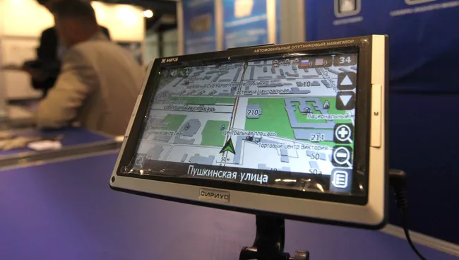 Автомобильный спутниковый ГЛОНАСС/GPS навигатор Сириус. Архивное фото