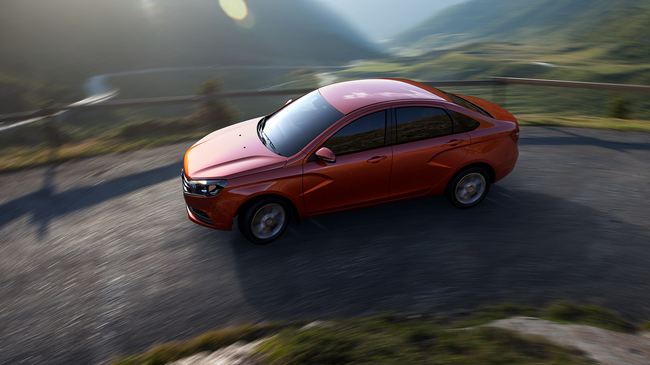 Автомобиль Lada Vesta. Архивное фото