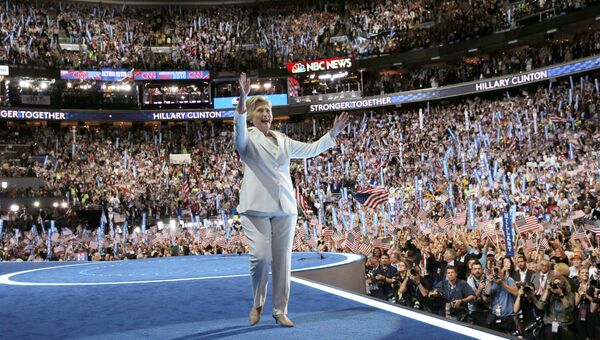Кандидат в президенты США Хиллари Клинтон. 29 июля 2016