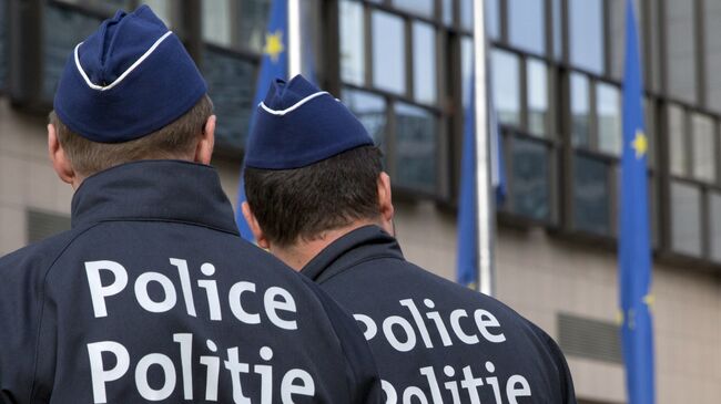 Бельгийские полицейские. Архивное фото