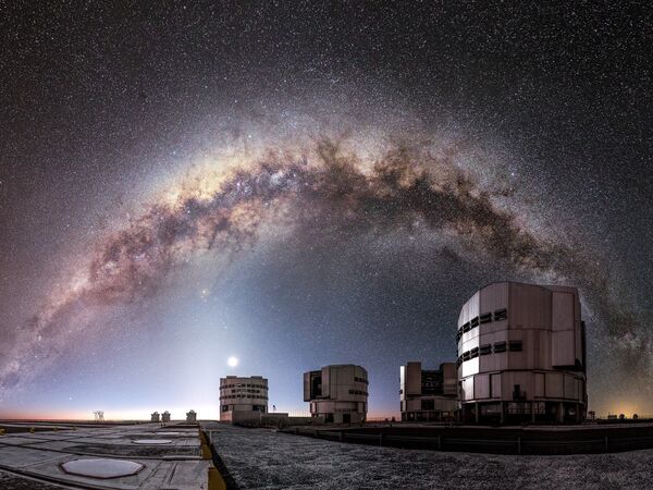 Дуга Млечного Пути сфотографированная в Чили